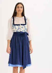 Tyrolerkjole med brodert forkle (2-delt sett), bonprix