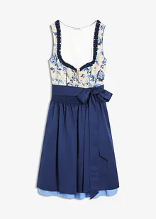 Tyrolerkjole med brodert forkle (2-delt sett), bonprix