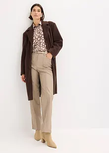 Kort kåpe i ullstil, bonprix