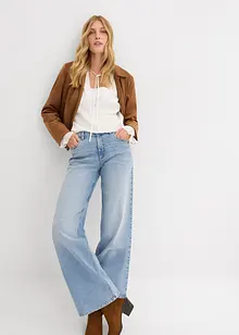 Wide Leg-jeans, High Waist, bonprix