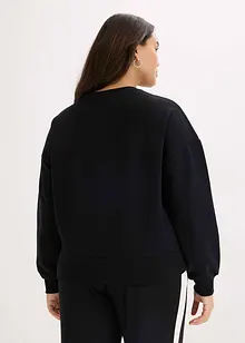 Oversized sweatshirt i bomull, bonprix