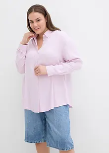 Skjortebluse av myk viskose, bonprix