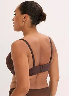 Vattert BH i materiale med glans, bonprix