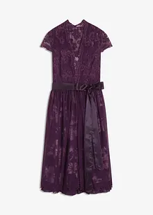 Dirndl med broderi og fløyelsskjørt (2-delt sett), bonprix