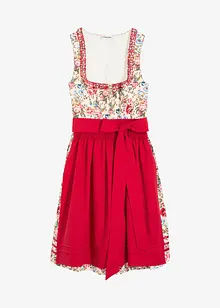 Tyrolerkjole med brodert forkle (2-delt sett), bonprix