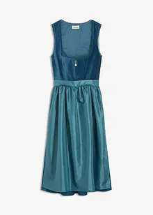 Dirndl med fløyel i midi-lengde (2-delt sett), bonprix