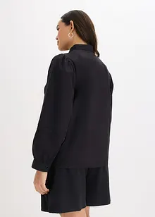 Bluse med naglepynt, bonprix