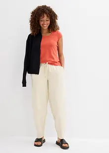 Joggebukse i 100% økologisk bomull, bonprix