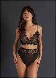 Bustier+stringtruse ouvert (2-delt sett), bonprix