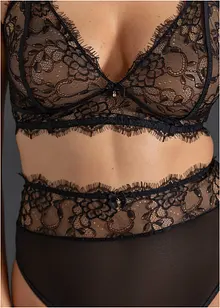 Bustier+stringtruse ouvert (2-delt sett), bonprix