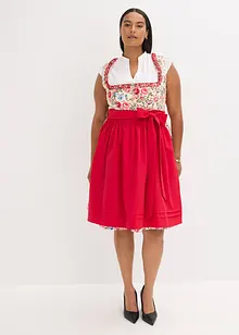 Tyrolerkjole med brodert forkle (2-delt sett), bonprix