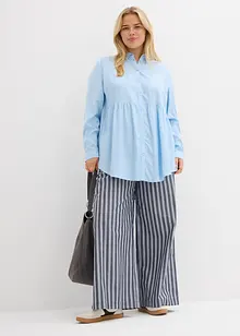 Lang bluse av viskose, bonprix