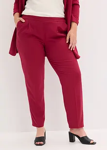 Pull on-bukse med press, bonprix