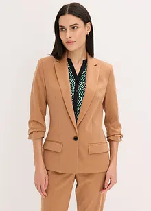 Blazer med draperte ermer, bonprix