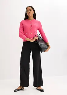 Kort cardigan med pynteknapper, bonprix