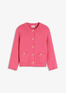 Kort cardigan med pynteknapper, bonprix