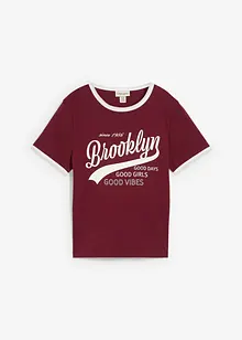 T-skjorte i 100% økologisk bomull, bonprix