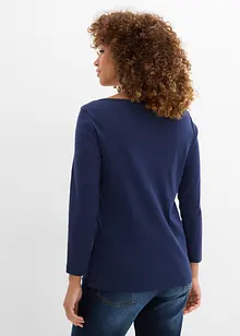 Oversized topp i 100% økologisk bomull, bonprix