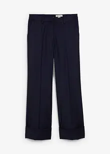 Bukse med ull, Flared, bonprix