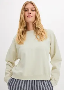 Oversized sweatshirt i 100% økologisk bomull, bonprix