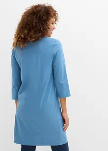 Trikotkjole med stretch i 100% økologisk bomull, bonprix