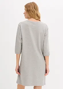 Sweatshirtkjole i utsvingt modell, bonprix