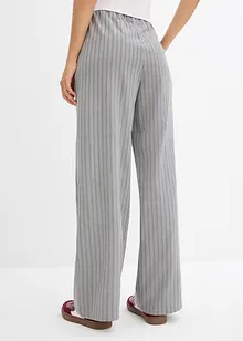 Slip on-bukse med vide ben, bonprix