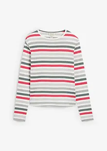 Langermet topp i 100% bomull, bonprix