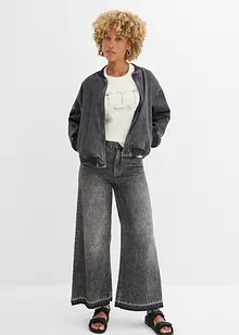 Langermet topp i 100% bomull, bonprix