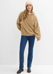 Fleecegenser av teddy, bonprix