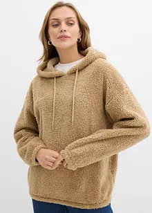 Fleecegenser av teddy, bonprix