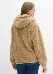 Fleecegenser av teddy, bonprix