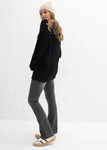 Oversized genser i fluffy garn, bonprix