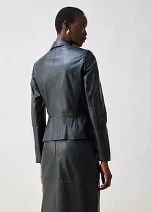 Kort blazer i lammenappa, bonprix