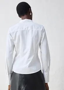 Skjorte med silke, bonprix