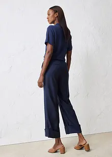 Bukse med ull, Flared, bonprix