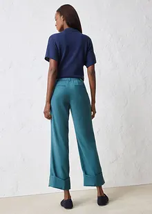 Bukse med ull, Flared, bonprix