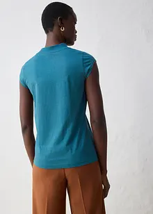 Topp med silke, bonprix