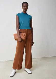 Topp med silke, bonprix