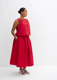 Blusetopp i 100% bomull, bonprix