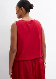 Blusetopp i 100% bomull, bonprix