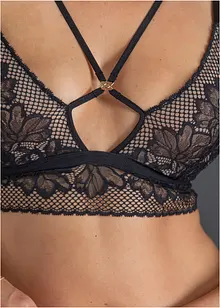 Bralette med nydelige blonder, bonprix