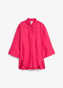 Bluse i kjølende linmiks, bonprix