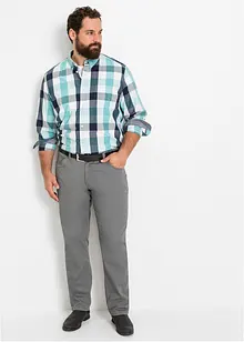 Regular Fit-twillbukse i ren bomull, Straight, bonprix