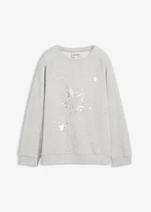 Sweatshirt i 100% bomull, bonprix
