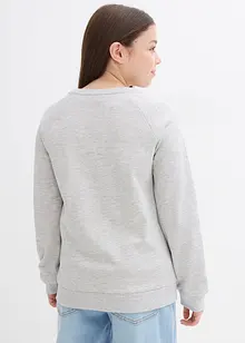 Sweatshirt i 100% bomull, bonprix