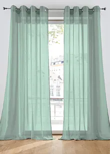 Gardin i batist med fin struktur (1-pack), bonprix