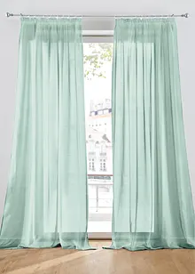 Gardin i batist med fin struktur (1-pack), bonprix