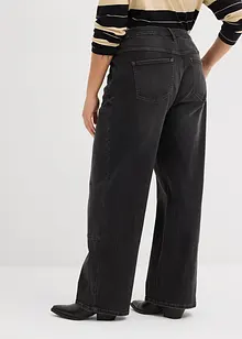 Wide Leg-jeans Mid Waist, bonprix