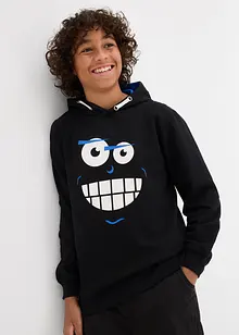 Hettegenser i ren bomull, bonprix